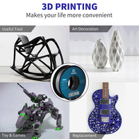 Filament PETG gris 1,75 mm 1 kg, plusieurs couleurs, filament 3D pour imprimante FDM, tiges en plastique PETG pour machine d'impression 3D