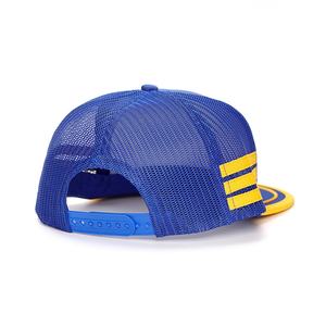Casquettes de sport en maille à 5 panneaux, profil haut, Gorras, casquettes de camionneur, snapback, rayures, casquettes de baseball avec logo personnalisé - Product Image 3