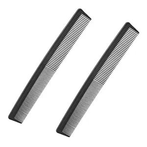 Black Hair Combs Carbon Barber Fiber Heat Resistant Anti Static for Salon Hairdressing Styling hair comb