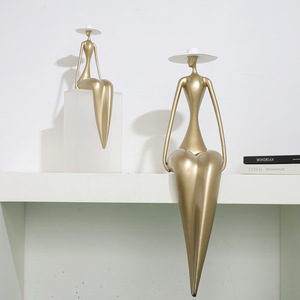 รูปปั้นสไตล์วบิซาบิ รูปคนอิตาลีท่านั่ง ดีไซน์เรียบง่ายทันสมัย เห<span class=keywords><strong>มา</strong></span>ะสำหรับตกแต่งห้องนั่งเล่นและทางเดิน - Product Image 5