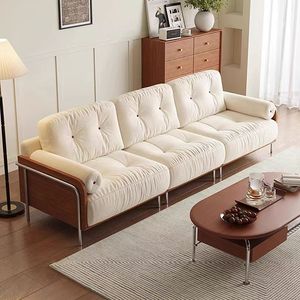 Canapé en chenille vintage français sur mesure, forme nuage, <span class=keywords><strong>housse</strong></span> amovible et lavable pour salon de luxe - Product Image 2