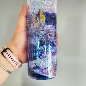 Custom LogoBulk 20Oz Double Wall Sublimation Hot Craft Tumbler Bpa Free Snow Globe Glass for Glitter - Product Image 4