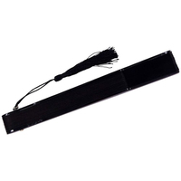 Ventilateur à main en bambou personnalisé fabriqué par des professionnels avec plume de dinde de style Love 11 pouces plastique durable beau pratique