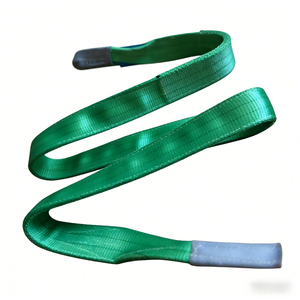 <span class=keywords><strong>Sling</strong></span> Webbing Datar Hijau 2T 60MM Sabuk Pengangkat Webbing Poliester Datar 2000kg 1m 2m 2,5m 3m 4m 5m 6m 8m 10m Tugas Berat - Product Image 1