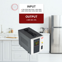 Stabilisateur Électrique de 1000VA à 10000VA 220V Monophasé à Relais Régulateur de Tension Automatique AC Stabilisateurs 1000VA AVR