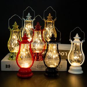 Lampe à pétrole LED rétro portable, petite lampe à huile créative en forme de cheval, bougie électronique pour décorations de fêtes de Noël - Product Image 2