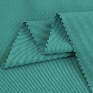 100% polyester sergé <span class=keywords><strong>Serge</strong></span> Ganardine haute filament <span class=keywords><strong>blanc</strong></span> blouse de laboratoire médecin uniforme tissu - Product Image 4