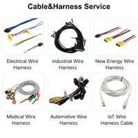 موصل JST ثلاثي الأطراف مع كابل 22AWG، وصلة ذكر وأنثى لشريط LED وسيارات التحكم عن بعد وحزم بطاريات الطائرات بدون طيار