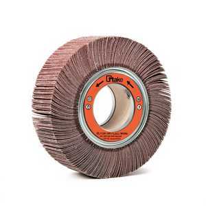 Disque abrasif à lamelles en tissu corindon 165x30x54 mm grain 400 avec trou - Product Image 2