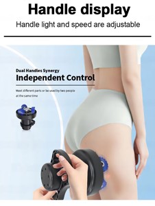 360-Grad-Rotation Gewichtsreduktion Neuestes Hochfrequenz-Vibrations-Körpermassagegerät Schlankheitsmaschine Verjüngungsmassagegerät - Product Image 5