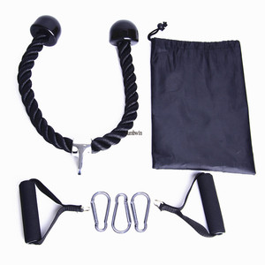 Ensemble de bandes de résistance Wang Jiahua 7 pièces avec corde et poignées pour l'entraînement des biceps et des triceps - Product Image 1