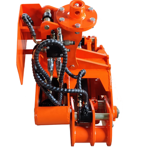 <span class=keywords><strong>90</strong></span> Graden Draaibare Boom <span class=keywords><strong>Shear</strong></span>/Harvester Voor Graafmachine/Hydraulische Hout Cutter Met Grapple/Houtgrijper Zag Voor graafmachine - Product Image 4