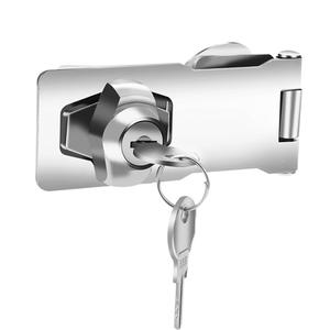 Tarjeta de bloqueo de aleación de zinc moderna, escritorio de oficina grueso, armario y cerradura de puerta de armario, apertura gratuita para muebles - Product Image 5