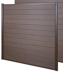 Recinzione da Giardino in Composito Legno-Plastica (WPC) Facilmente Assemblabile per Esterni - Product Image 3