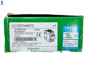 LC1D50AM7C คอนแทคเตอร์ AC คอนแทคเตอร์ 3 เฟส คอนแทคเตอร์อุตสาหกรรม คอนแทคเตอร์กำลังไฟฟ้า คอนแทคเตอร์แรงดันต่ำ - Product Image 1
