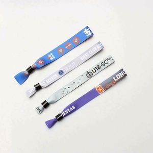 Pulsera de Tela Estampada Ecológica Recomendada con Temática de Amor, Logotipo Personalizado, Eventos Culturales, Deportes, Moda, Lujo, Muestra Gratuita, Encanto - Product Image 3