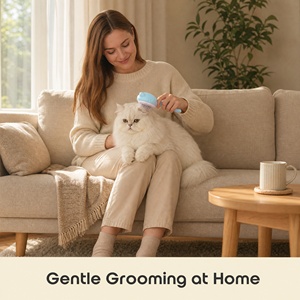 Adorable Peine Multifuncional para Mascotas, para Eliminar el Pelo Suelto y Dar Cuidado, con Diseño Fácil de Transportar - Product Image 6