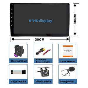 9 "android15 đài phát thanh xe đa phương tiện Máy nghe nhạc GPS navigation Màn hình máy nghe nhạc AHD máy ảnh cho Mercedes 07-14 điều khiển cảm ứng Android tự động - Product Image 2