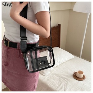 <span class=keywords><strong>Sac</strong></span> à main transparent en PVC approuvé pour les stades, avec bandoulière, pour <span class=keywords><strong>femme</strong></span>, idéal pour les événements sportifs et les sorties. - Product Image 6