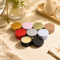 Boîte Ronde en Fer Blanc 60 x 25 mm pour Huile Rafraîchissante et Baume, Emballage Personnalisé avec Impression de Logo, Portable, Voyage, Écologique, ISO9001
