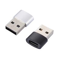 Convertidor OTG USB C Hembra a USB 2.0 Macho con Placa de Circuito, Carga Rápida PD, Venta al Por Mayor HX