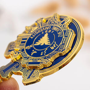 Insignia de Esmalte Duro Chapada en Oro Metálico, Impresa con UV, Regalo de Graduación, Medalla Conmemorativa, Impresión de Logotipo para Grandes Eventos - Product Image 5