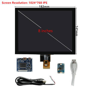 Tablero de Control de Controlador de Pantalla LCD IPS de 8 Pulgadas, Monitor Compatible con HD para Raspberry <span class=keywords><strong>Pi</strong></span> PC <span class=keywords><strong>TV</strong></span> <span class=keywords><strong>Box</strong></span> - Product Image 3