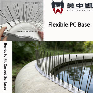 4CM Wide <strong>Bird</strong> Deterrent <strong>Spikes</strong>, Anti-Pigeon Perching, Prevent <strong>Birds</strong> From Nesting, Suitable <strong>for</strong> Windowsills, Balconies, <strong>Roofs</strong> - Product Image 3