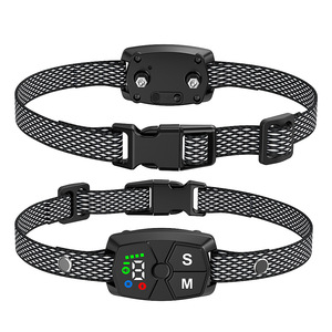 Smart Anti <b>Bark</b> Collar Black Abs Material Automatic Dog Training Device For <b>Bark</b> <b>Control</b> - Product Image 3