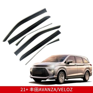 WZXDAUTO 2022 Déflecteurs de Vitres de Voiture Pare-Pluie pour Veloz, Matériau PC, 4 ou 6 Pièces avec Ligne Brillante - Product Image 6