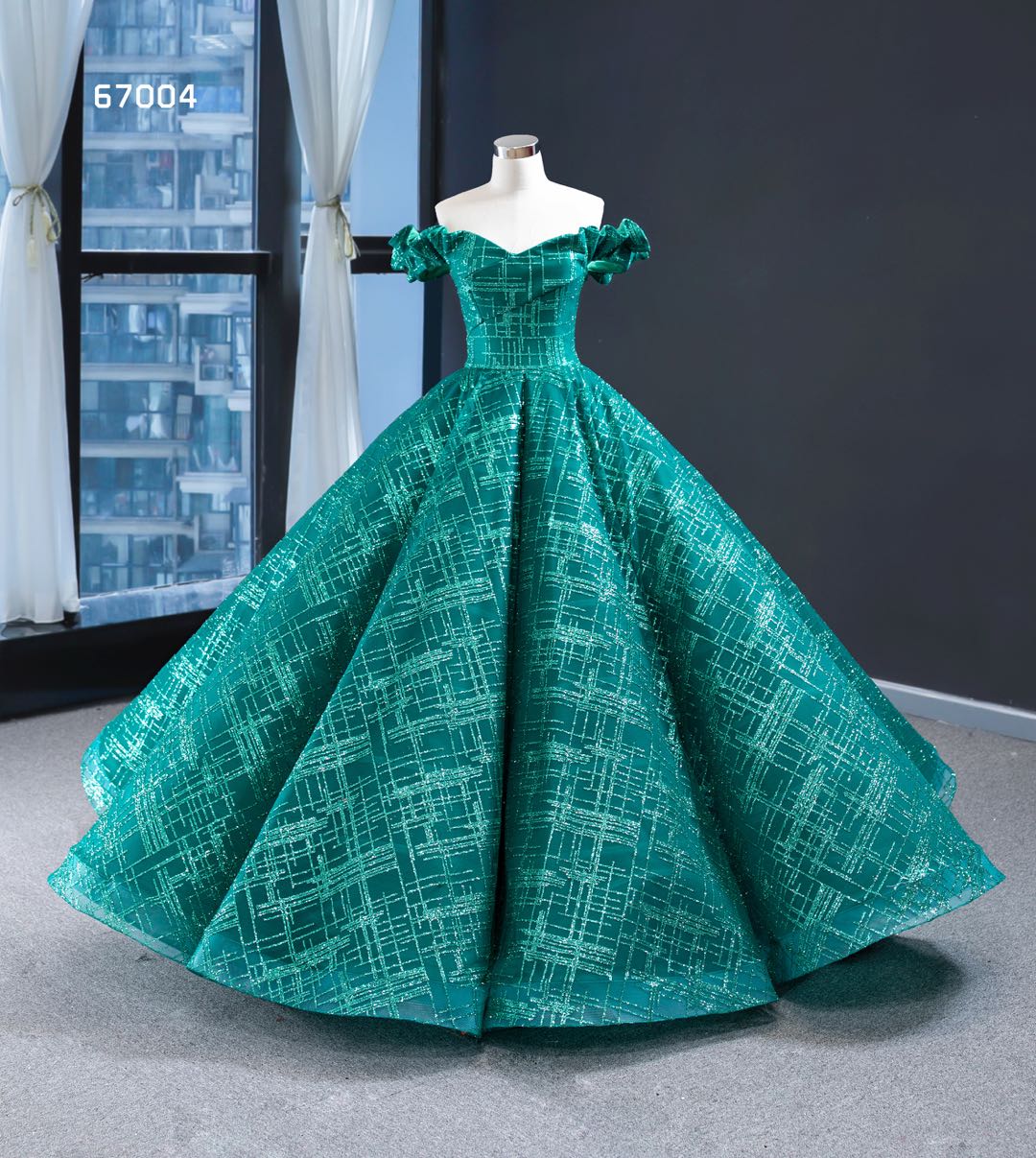 green sequin wedding dress luxury Emerald Green Wedding Dresses Muslim Formal Dress Dubai Gown Ba SELINADRESS