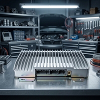 Amplificateur de voiture 12 canaux DSP classe D, boîtier en aluminium à dissipation thermique rapide, prise en charge de la personnalisation OEM ODM