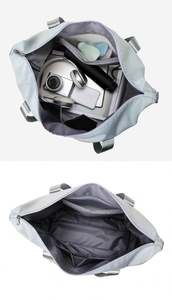 Sac de voyage pliable grande capacité pour femme avec logo personnalisé, idéal pour le sport, la gym ou les week-ends - Product Image 5