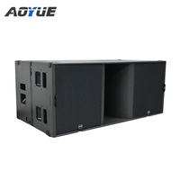 Système de haut-parleurs audio surround avec caisson de basses double 12 pouces et double 18 pouces KA212/KA28