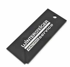 Biểu tượng tùy chỉnh & kích thước rõ ràng Acrylic Snowboard trượt tuyết Ice Wax scraper - Product Image 2