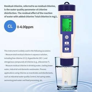 Cl201 Nieuwe <span class=keywords><strong>Cl</strong></span>/Temp Meter Digitaal 2 In 1 Chloor <span class=keywords><strong>Water</strong></span> Kwaliteit <span class=keywords><strong>Tester</strong></span> Voor Zwembaden Drinkwater Aquaria - Product Image 3