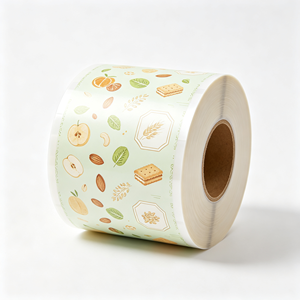 Custom Printed Opaque <b>Plastic</b> Food Packaging Film Soft Heat Seal <b>Roll</b> Film for Candy & Craft Use - Product Image 2