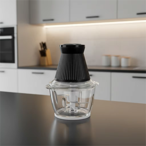 Robot culinaire électrique, hachoir à viande 500W haute capacité - Hachez et broyez la viande avec des vitesses réglables - Product Image 2