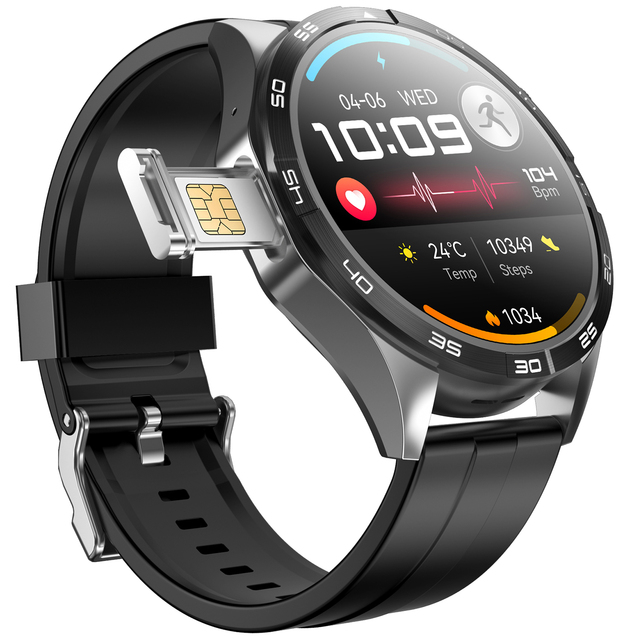 VG52 PRO 4G Android Smart Watch GPS Reloj Waterpoof New Smart Call WiFi Card AMOLED Montre Intelligente