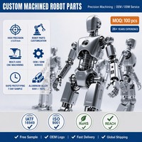 Piezas Estructurales para Brazos Robóticos Industriales Personalizados, Mecanizado CNC de Aleación de Aluminio de Precisión, Fabricante OEM ODM en China