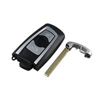 Clé intelligente BMW à 3 boutons 434Mhz PCF7945 avec puce électrique CAS4 FEM FCCID KR55WK49863 pour clés de véhicule - Couleur noire