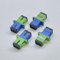 Diskon Besar Adaptor Serat Optik Simplex SC UPC‑APC Single Mode SC Coupler Untuk Kotak Distribusi Panel Patch Serat