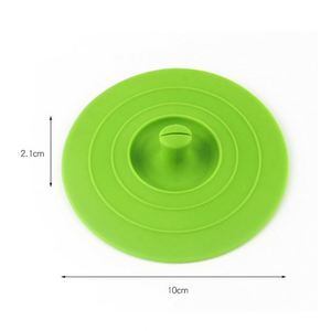 Cute Style Clip-On Food Grade Silicone Cup Cover Heat Resistant Lid Eco-Friendly Reusable Dust Proof for Cups <b>Kitchen</b> Home Use - Product Image 2