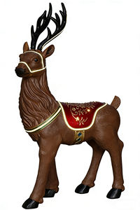 Ciervo de Pie con 7 Luces y 6 Tiras de Luces - Product Image 2