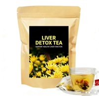 Thé Herbal Santé pour la Détoxification, le Soin du Foie et la Protection des Yeux, en Sachet