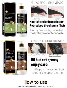 Ensemble Shampooing et Après-Shampooing à l'Huile de Noix Hydratant et Réparateur pour Cheveux Secs et Abîmés Léger et à Absorption Rapide - Product Image 5