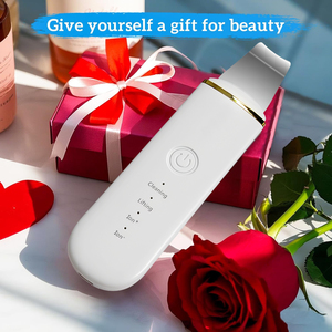 เครื่องทำความสะอาดผิวหน้าแบบอัลตราโซนิคระดับมืออาชีพ ที่ขัดผิวหน้าด้วยคลื่นเสียง  ผลิตภัณฑ์ความงาม  ไม้พายขัดผิวหน้าไฟฟ้า  สำหรับผลัดเซลล์ผิว - Product Image 3