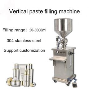 Machine de remplissage semi-<span class=keywords><strong>automatique</strong></span> verticale pour bouteilles de gel, sauces, crèmes, confitures, lotions, shampoings et liquides - Product Image 5