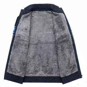 Giá Rẻ Giá Tùy Chỉnh Đẹp Áo Len Người Đàn Ông Đẹp Thiết Kế Zip Cardigan Tuổi Chậm Trễ Mục Áo Len - Product Image 5