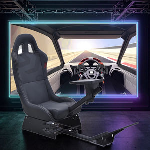 GY014罗技G25、G27、Playstation 2 3定制可调金属框架Sim游戏运动赛车驾驶舱游戏模拟器座椅 - Product Image 1